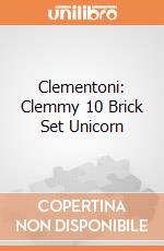 Clementoni: Clemmy 10 Brick Set Unicorn giochi