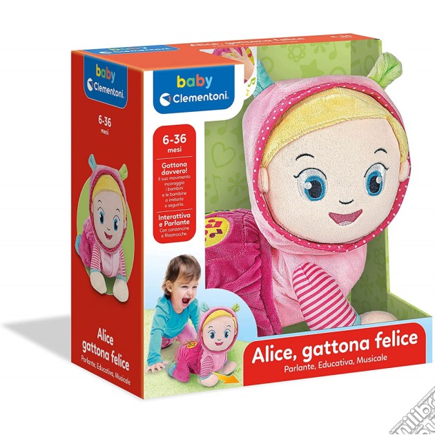 Clementoni: Baby Alice Gattona E Canta gioco