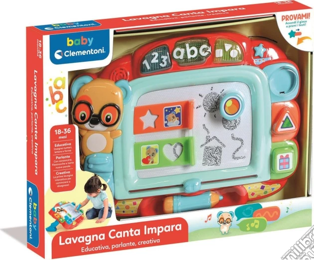 Clementoni: Baby Prima Infanzia Lavagna Canta E Impara gioco