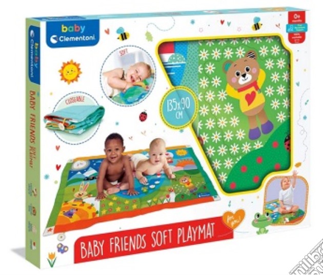 Clementoni: Baby For You Prima Infanzia Baby Friends Soft Play Mats gioco