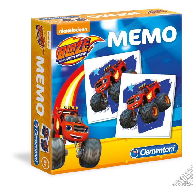 Memo - Blaze E Le Mega Macchine gioco di Clementoni