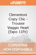 Clementoni Crazy Chic - Trousse Viaggio Heart (Expo 11Pz) giochi