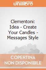 Clementoni: Idea - Create Your Candles - Messages Style giochi