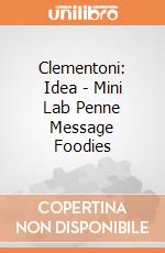Clementoni: Idea - Mini Lab Penne Message Foodies giochi