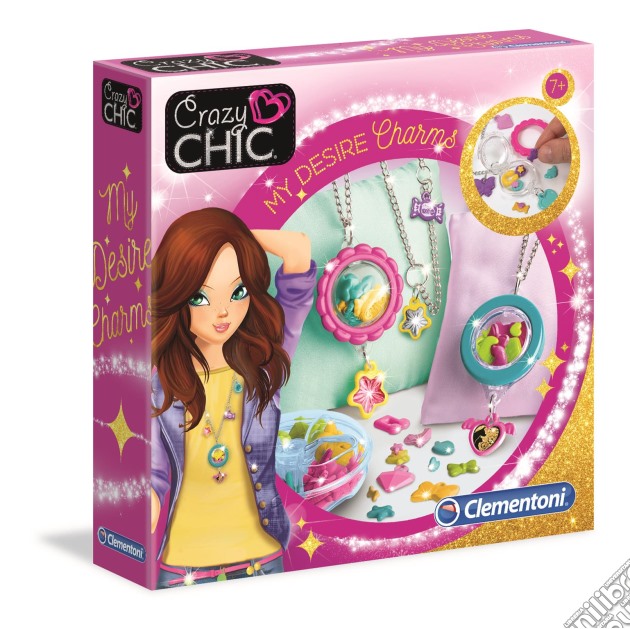 Crazy Chic - Ciondoli Con Miniature gioco di Clementoni