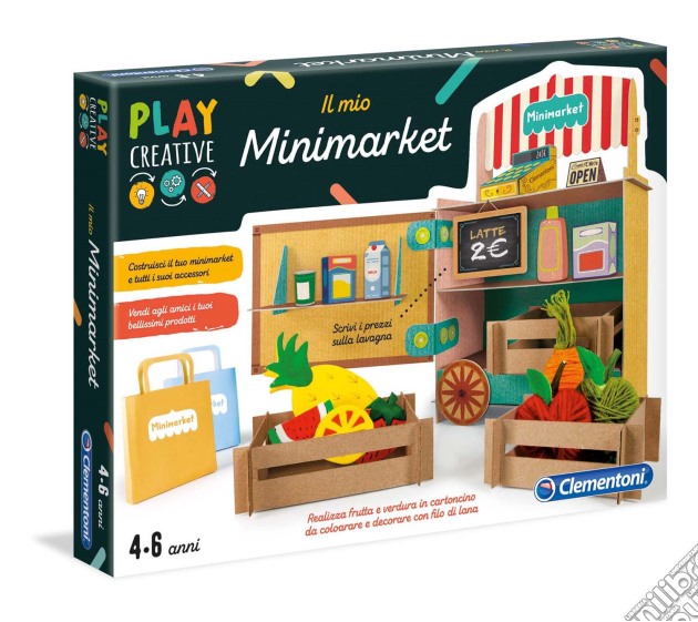 Play Creative - Il Mio Mini Market gioco di Clementoni