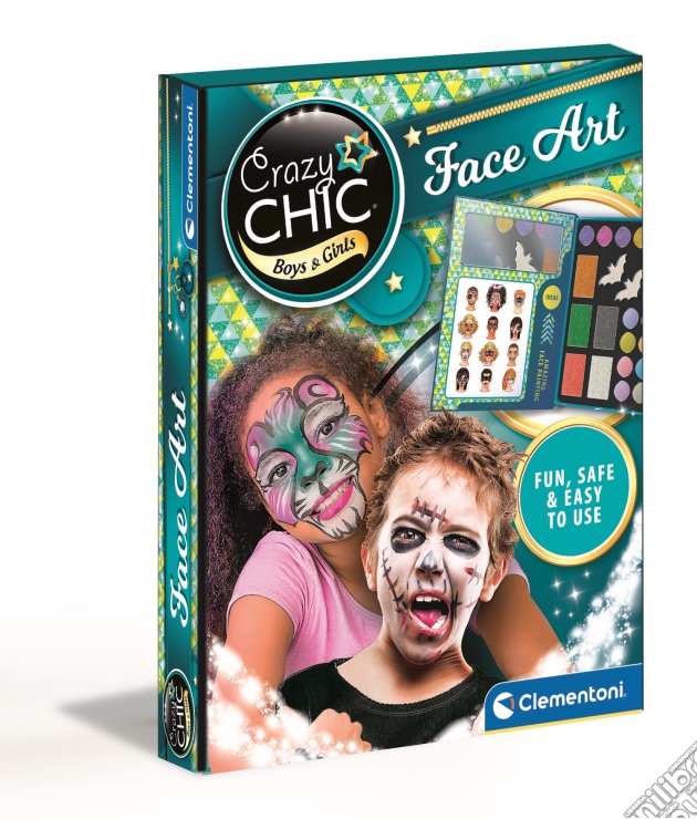 Clementoni Crazy Chic - Face Art gioco