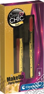 Clementoni Giochi Creativi Crazy Chic Teen - Lipgloss & Matita Party Queen Made In Italy giochi
