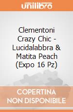 Clementoni Crazy Chic - Lucidalabbra & Matita Peach (Expo 16 Pz) giochi