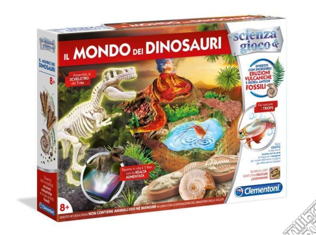 Scienza E Gioco - Il Mondo Dei Dinosauri gioco di Clementoni