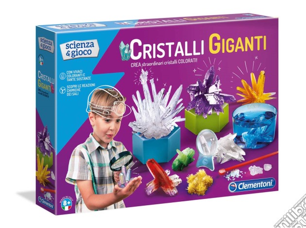 Scienza E Gioco - Cristalli Giganti gioco di Clementoni