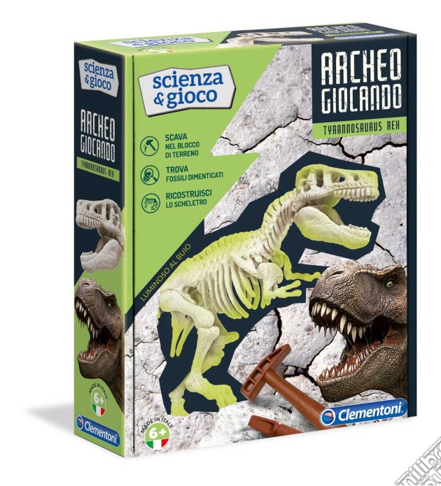 Clementoni: Scienza E Gioco - Archeogiocando - T-Rex gioco