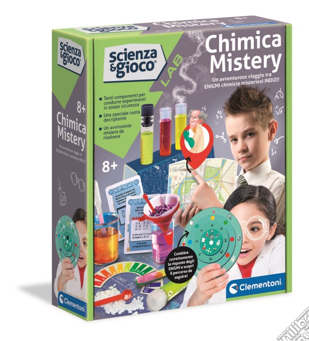 Clementoni: Scienza E Gioco - Lab - Chimica Mistery gioco