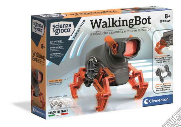 Clementoni: Robotics - Walkingbot gioco