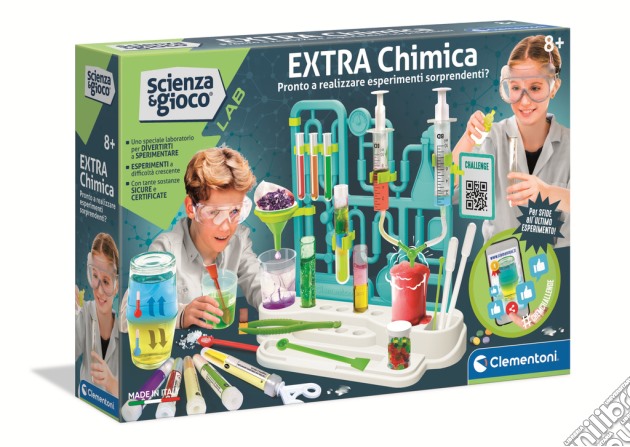 Clementoni Diventa Chimico, Igegnere Artista Extra Chimica gioco
