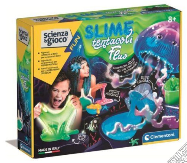 Clementoni: Scienza E Gioco - Fun Slime Tentacoli Fluo  gioco