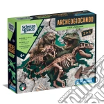 Clementoni Scienza E Gioco Lab Archeogiocando -T-Rex / Smilodon 2In1 giochi