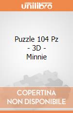 Puzzle 104 Pz - 3D - Minnie puzzle di Clementoni
