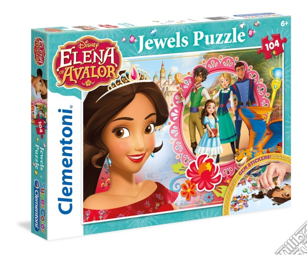 Puzzle 104 Pz - Jewels - Elena Di Avalor puzzle di Clementoni