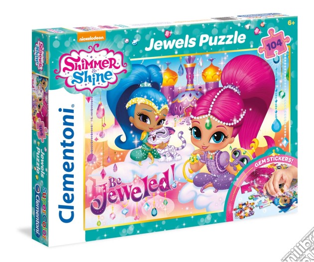 Puzzle 104 Pz - Jewels - Shimmer And Shine puzzle di Clementoni