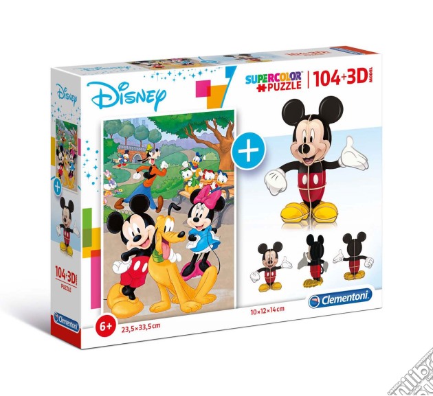 Puzzle 3D Model - Mickey Mouse puzzle di Clementoni
