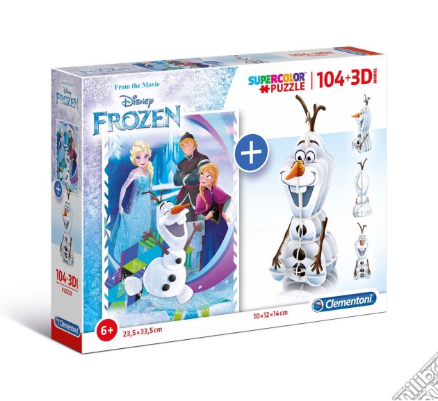 Puzzle 3D Model - Frozen puzzle di Clementoni