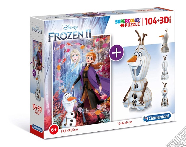 Disney: Clementoni - Puzzle 3D Model - Frozen 2 puzzle