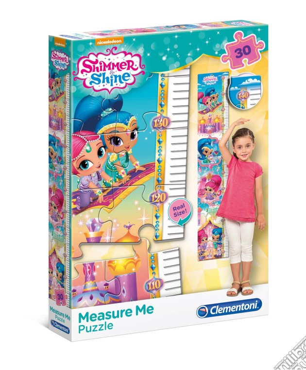 Puzzle Measure Me - Shimmer And Shine puzzle di Clementoni