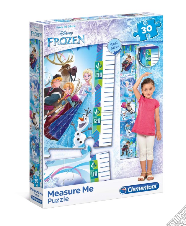 Puzzle Measure Me - Frozen puzzle di Clementoni