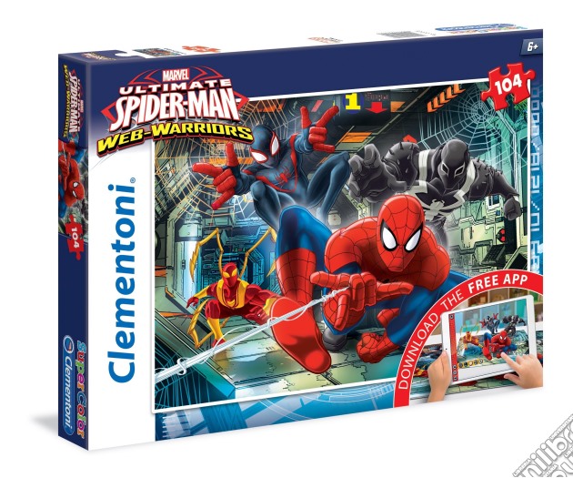 Puzzle App - Puzzle 104 Pz - Spider-Man #02 puzzle di Clementoni