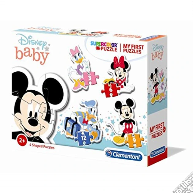 Clementoni: My First Puzzle - 3-6-9-12 Pezzi - Mickey Mouse gioco