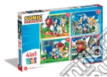 Sega: Clementoni - Puzzle Made In Italy Sonic Bambino 4In1 giochi