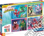 Marvel: Clementoni - Spidey & Friends - 4 In 1 (Puzzle) giochi