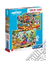 Disney: Clementoni - Puzzle Made In Italy Mickey And Friends Bambino 2X60
