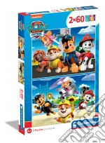 Paw Patrol: Clementoni - Puzzle Made In Italy Bambino 2X60 giochi