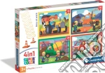 Clementoni  Pzl 4In1 - Busy At Work giochi