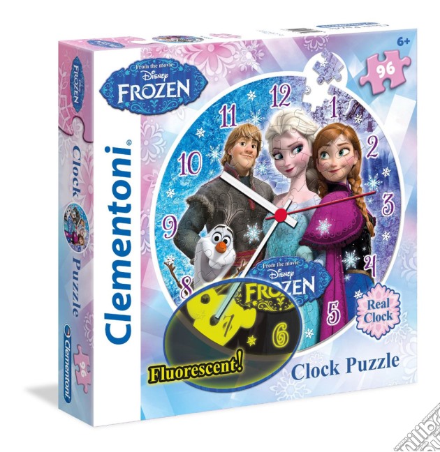 Puzzle 96 Pz - Orologio - Frozen puzzle