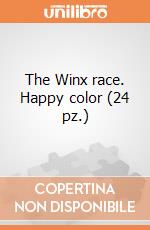 The Winx race. Happy color (24 pz.) puzzle di Clementoni