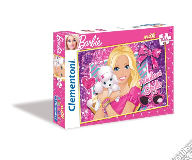Barbie - Stile Favoloso - Puzzle Maxi 104 Pz puzzle di Clementoni