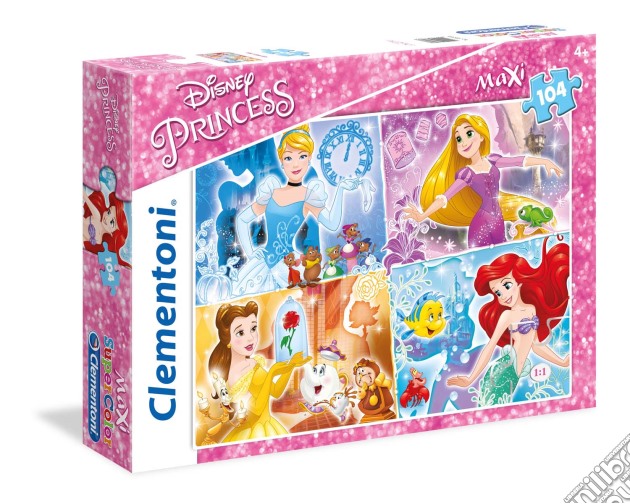 Puzzle Maxi 104 Pz - Principesse Disney puzzle di Clementoni