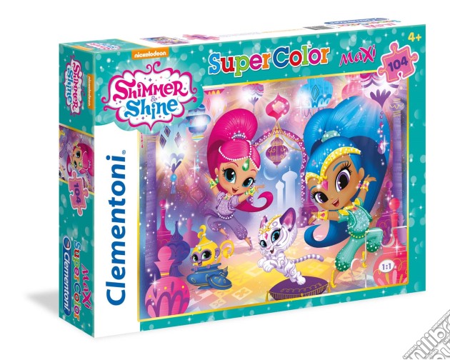 Puzzle Maxi 104 Pz - Shimmer And Shine puzzle di Clementoni
