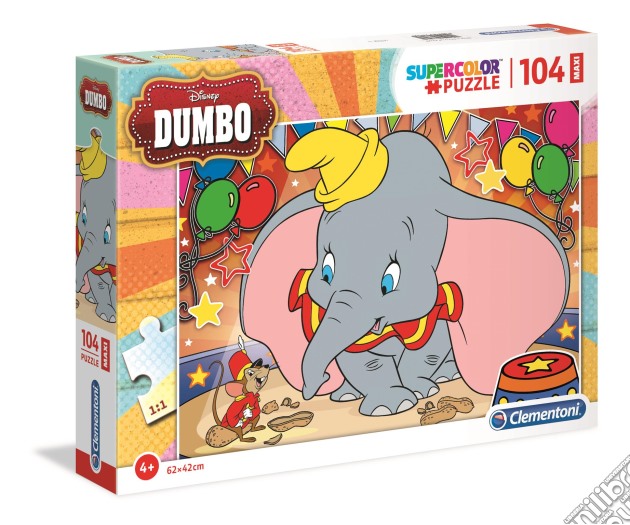 Puzzle Maxi 104 Pz - Dumbo puzzle di Clementoni