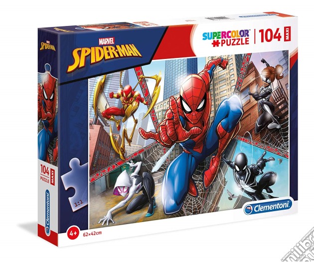 Marvel: Clementoni - Puzzle Maxi 104 Pz - Spider Man puzzle di Clementoni