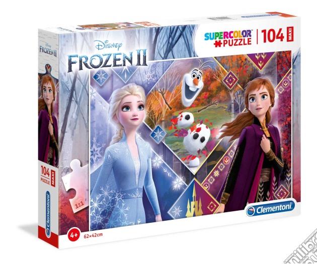Disney: Clementoni - Puzzle Maxi 104 Pz - Frozen 2 puzzle