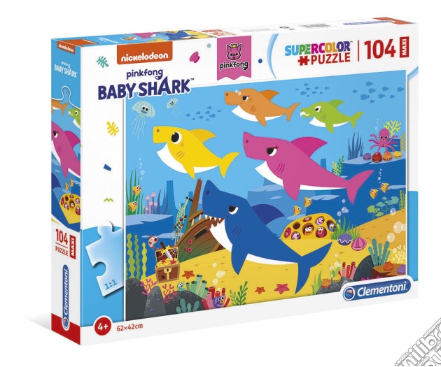 Puzzle Maxi 104 Pz - Baby Shark puzzle