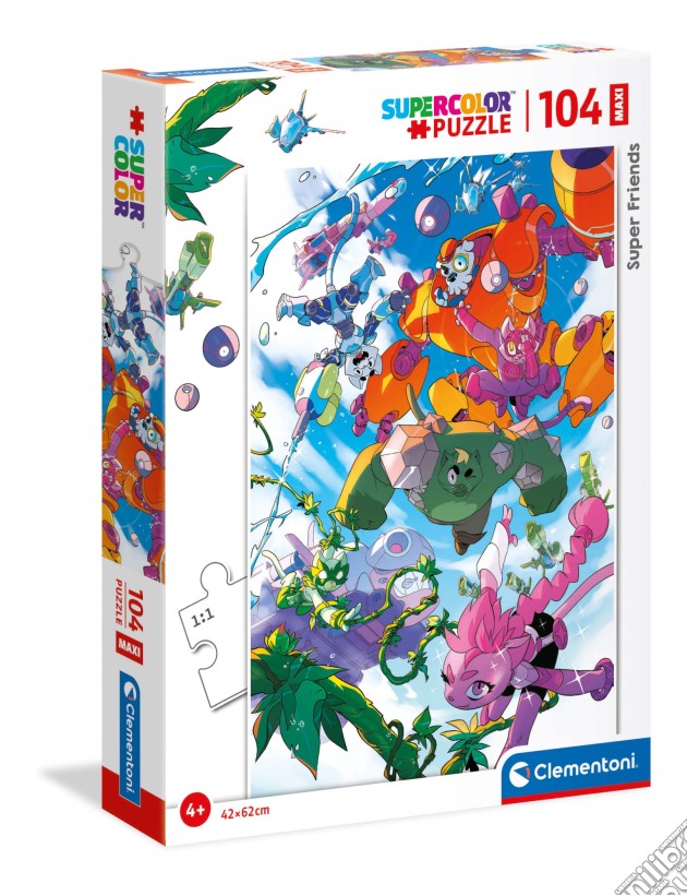 Clementoni: Puzzle 104 Pz - Super Friends! puzzle