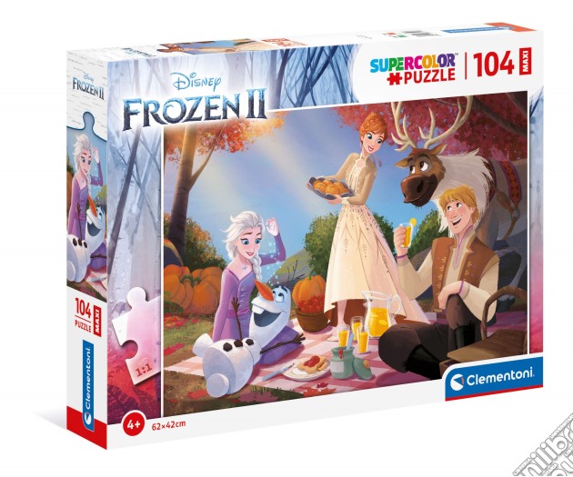 Disney: Clementoni - Frozen II - 23757 Supercolor Puzzle 104 Pz puzzle