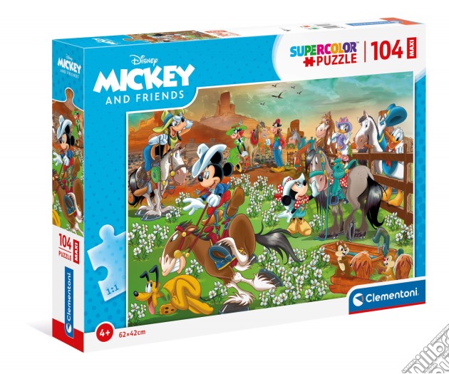 Disney: Clementoni - Puzzle 104 Pz - Mickey & Friends puzzle