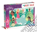 Disney: Clementoni - Puzzle Made In Italy Maxi 104 Pz - Princess