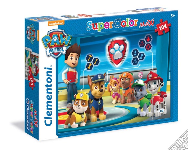 Paw Patrol - Puzzle Maxi 104 Pz - Just Yelp For Help puzzle di Clementoni